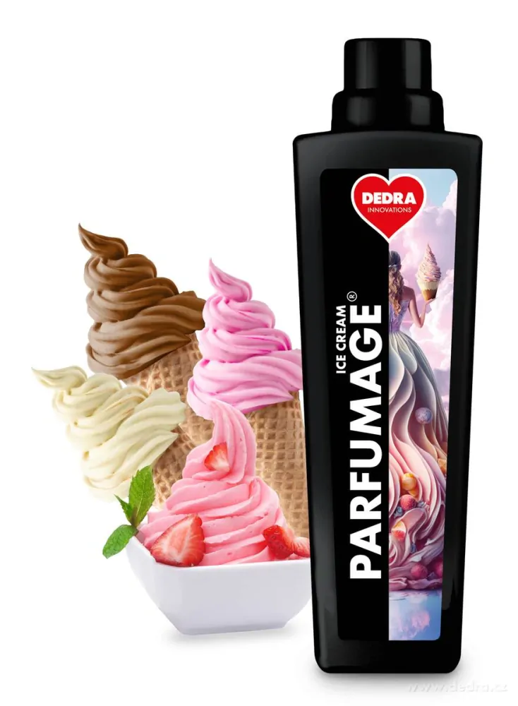 Parfém na pranie a upratovanie PARFUMAGE® ICE CREAM, 750 ml